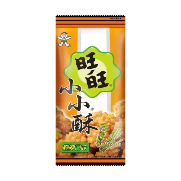 WANT WANT rice cracker chili/ 旺旺小小酥 轻辣/ WANT WANT riisinkeksi tulinen 60g #7290