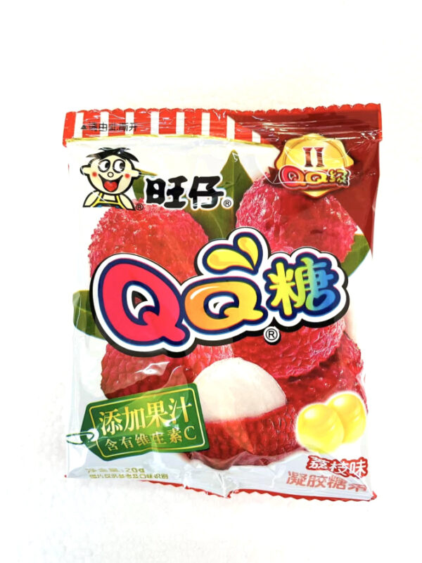 JH11499 - WW QQ gummy candy lychee flavor/旺仔qq糖荔枝味 70g