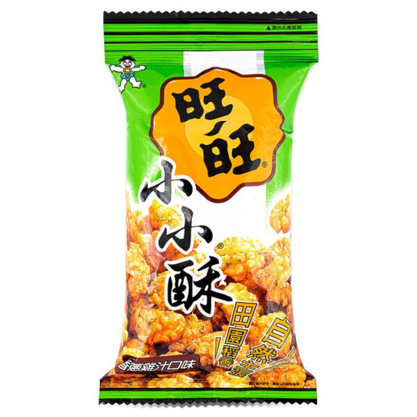 WANT WANT rice cracker chicken/ 旺旺小小酥香葱鸡汁味 60g