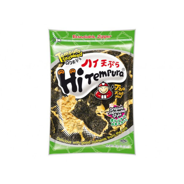 TKN crisp seaweed original tempura flavour/小老板天妇罗海苔 40g
