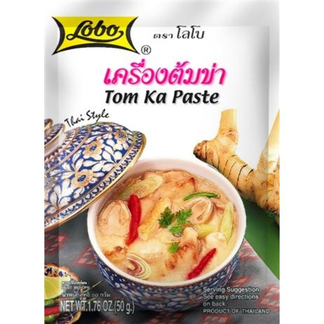 165166828162727539600de.jpg LOBO Soup Tom ka paste/Tom ka kastike 50g/bag - 图片 1