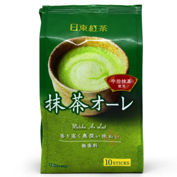 JH40460 - Nitto royal milk tea matcha au lait/ 日东抹茶欧蕾 / matcha maitotee 8kpl 96g