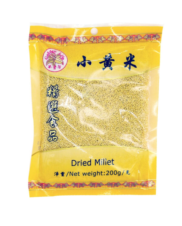 GL dried millet/金百合小黄米/kuivattua hirssiä 200g