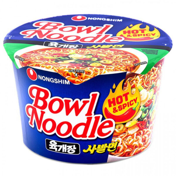 Nongshim Instant Bowl Noodle Hot Spicy/农心碗面100g