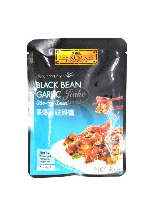 LKK sauce for black bean chicken/李锦记香爆豆豉鸡酱 50g