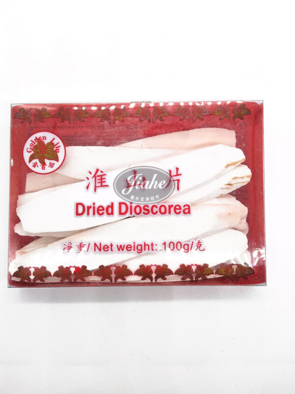 GL Dried dioscorea(He nan)/金百合淮山片(河南)100g