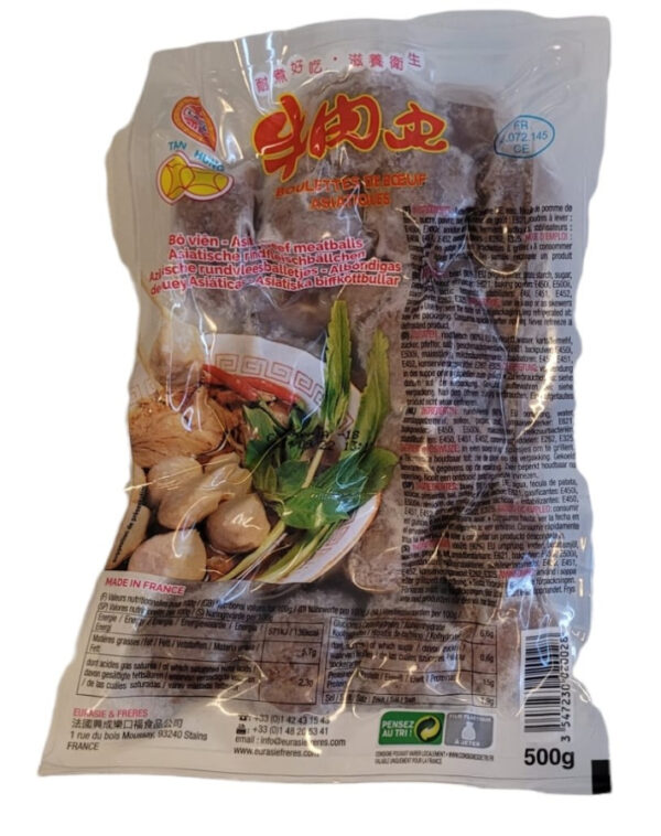 LAKOVO beef ball / naudan pallo 500g