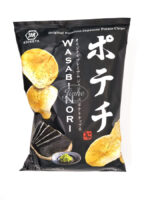 KOIKEYA potato chips wasabi nori/ 薯片 芥末海苔味/ Perunahake sinappi merilevä 100g
