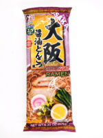 JH11418 - ITSUKI ramen Kaigaiyou Osaka shoyu tonkotsu/ Osaka soijakastike ramen keinotekoisella sianlihamakulla 176g