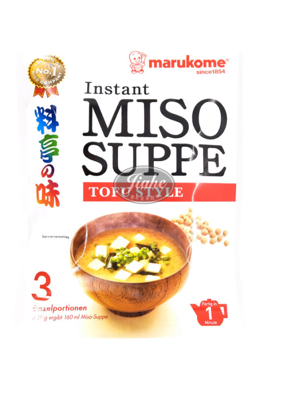 Marukome instant miso soup with tofu/速溶味噌汤料 (豆腐) 57g