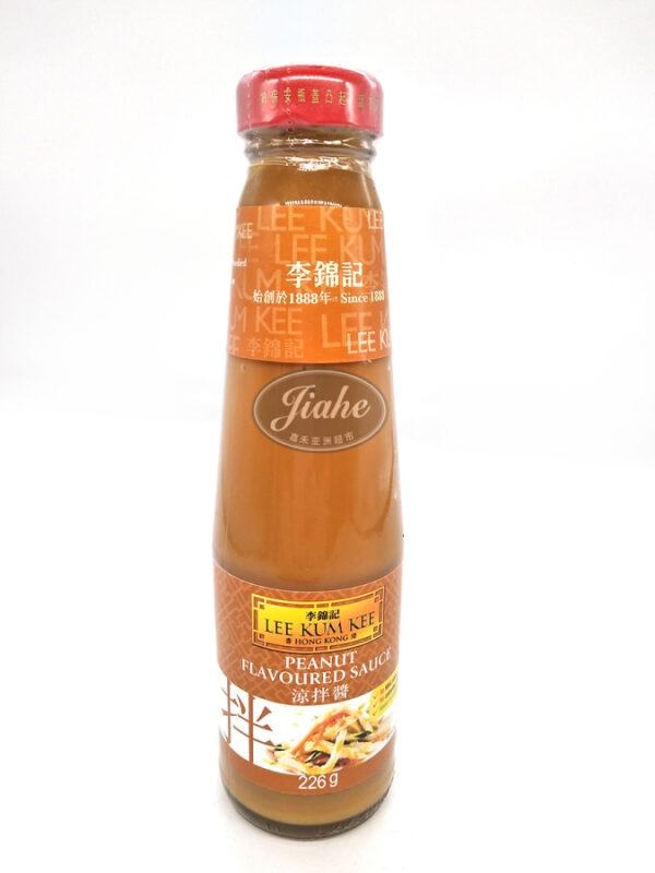 LKK peanut flavored sauce/ maapähkinä makuinen kastike 226g