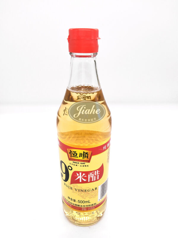 HENG SHUN white rice vinegar 9°/恒顺九度米醋 500ml
