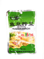 JH1765 - Fish well preserved vegetables (shuang jiao cui) /鱼泉双椒脆榨菜丝 80g