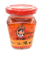 LGM preserved bean curd in chili oil/ Marinoitua tofua säilöttynä chiliöljyssä 260g