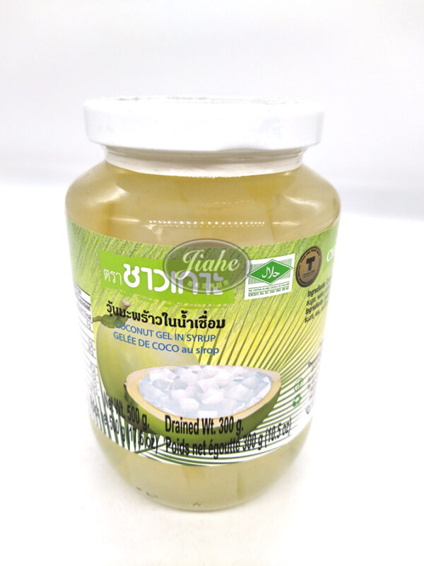 CHAOKOH Coconut gel in syrup/糖水椰胶 500g