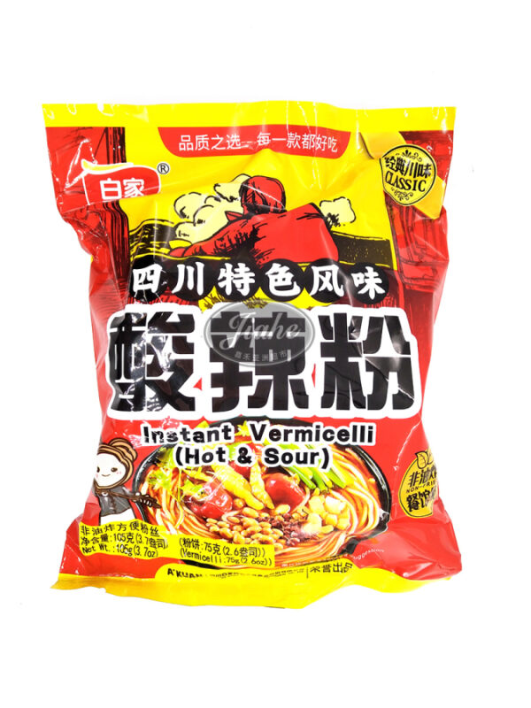Baijia hot sour flavour instant vermicelli/白家酸辣粉 105g