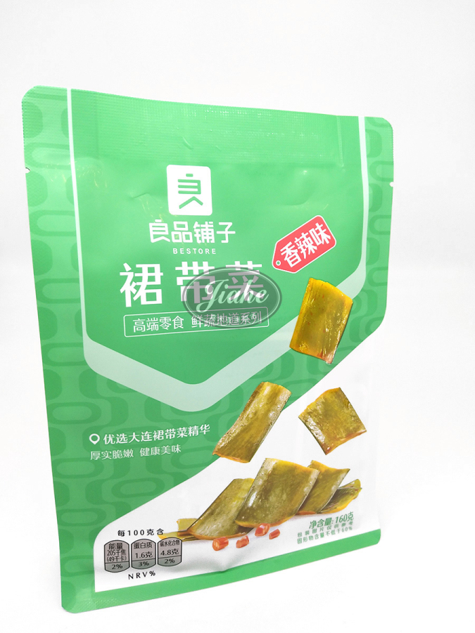 LPPZ wakame seaweed hot and spicy/ 良品铺子香辣裙带菜/ wakame-merilevä mausteinen  160g – Jiahe SuperMarket