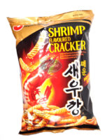 JH3315 - NONGSHIM Shrimp hot flavored cracker/ 农心辣虾条/ mausteinen katkarapukeksi 75g