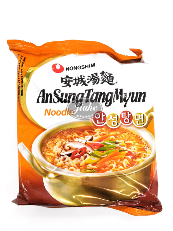 NONGSHIM instant noodles Ansung tang myun/ 农心安成汤面/ pikanuudelit 125g