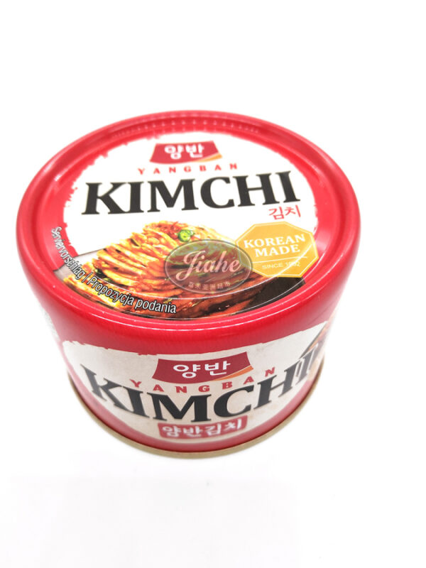 Yangban cabbage Kimchi/ 泡菜罐头/ leikattu kaali kimchi 160g
