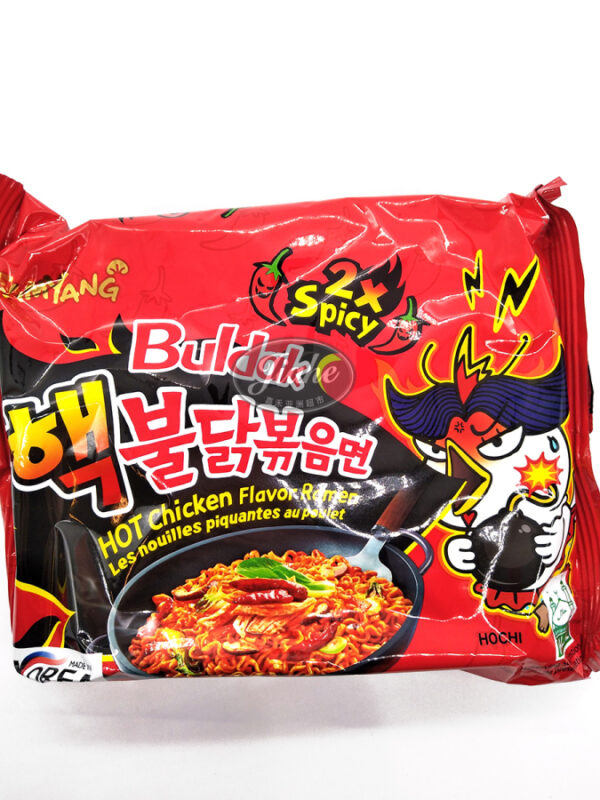 JH03049 - SAMYANG Hot chicken noodles extreme hot (2xspicy) / 三养火鸡面 2倍辣 140g