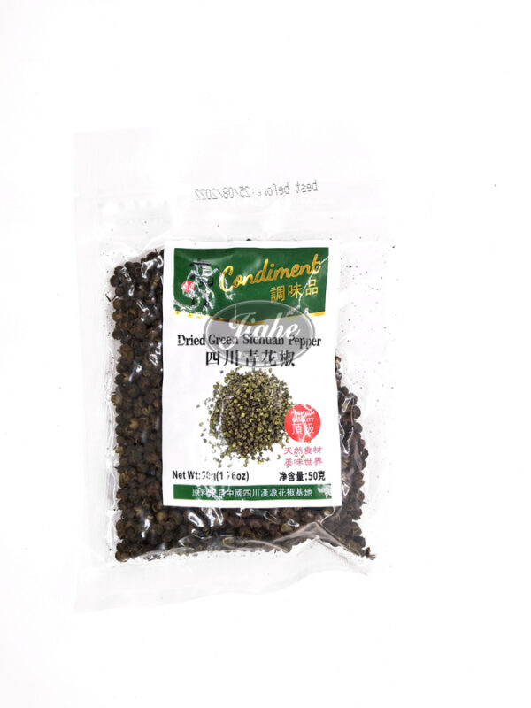 TYM green pepper corn/ kuivattua vihreää sichuanpippuria 50g