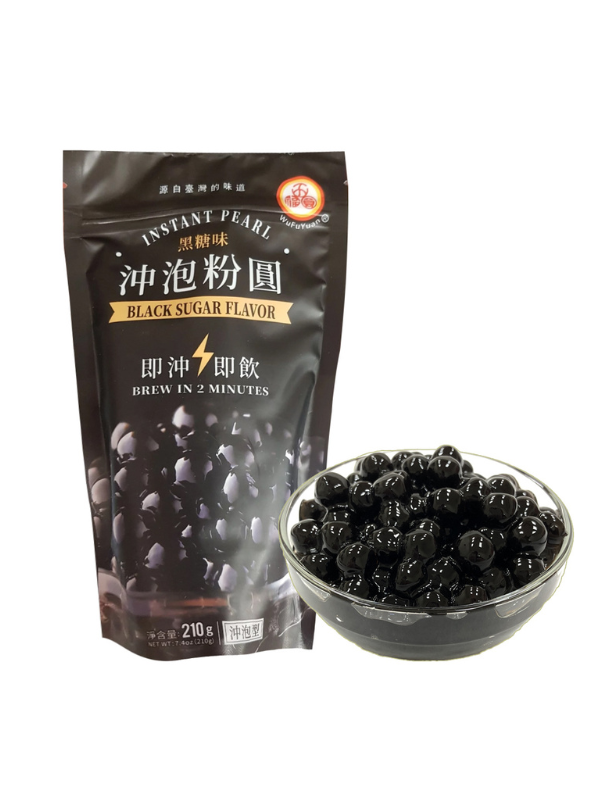 WFY instant Tapioca pearl black/ 冲泡粉园/ musta tapiokahelmi 210g – Jiahe  SuperMarket