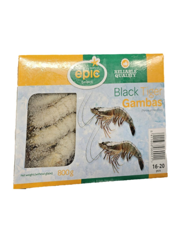 EPIC BT shrimp HOSO semi IQF/ jäädytetyt katkaravut 16/20 800g