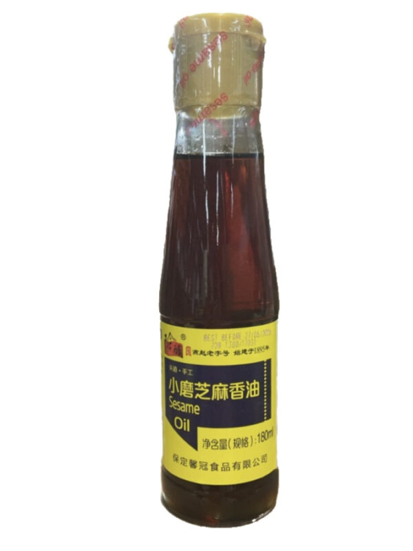 JH16351 - Zhenchun pure sesame oil /seesami oi / 珍醇纯芝麻油 180ml