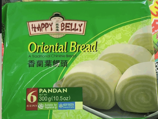 Happy belly pandan bun 香斓叶馒头 300g