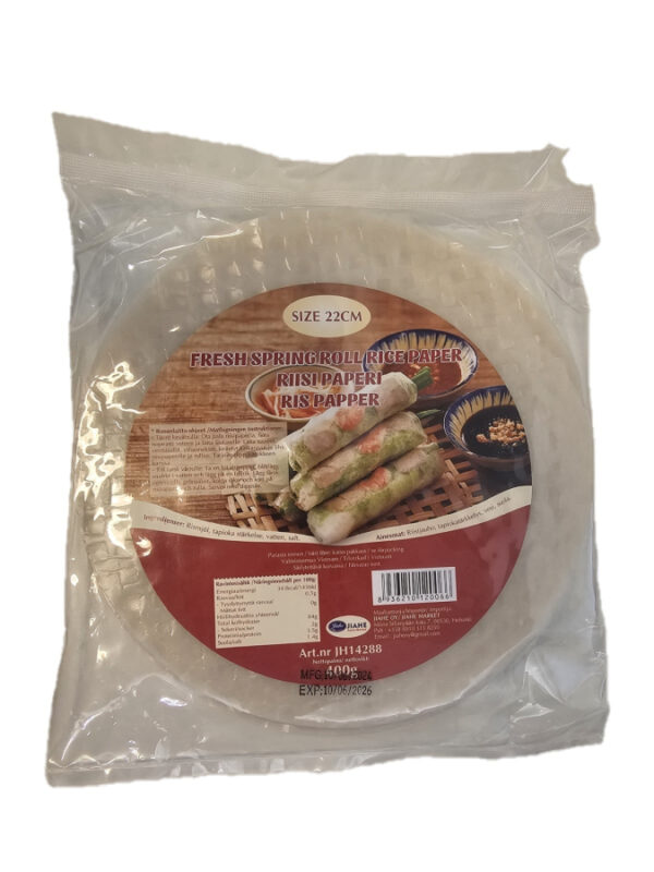 JH14288 - Jiahe brand Vietnamese rice paper round/嘉禾牌越南米纸圆形 22cm 400g