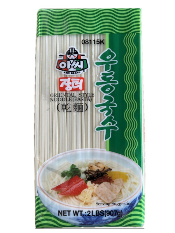 Assi oriental style noodle U-donguksu / 韩国干乌冬素面 907g