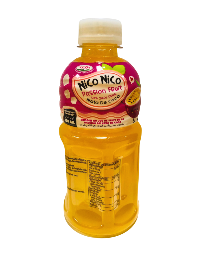 17315799966735d05c493d5.png Nico Nico passion fruit juice / 热情果椰果饮料 320ml - 图片 1