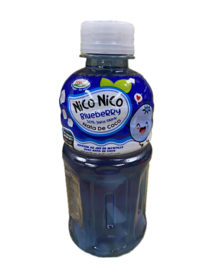 17315800886735d0b8b503d.png Nico Nico blueberry juice / 蓝莓椰果饮料 320ml - 图片 1
