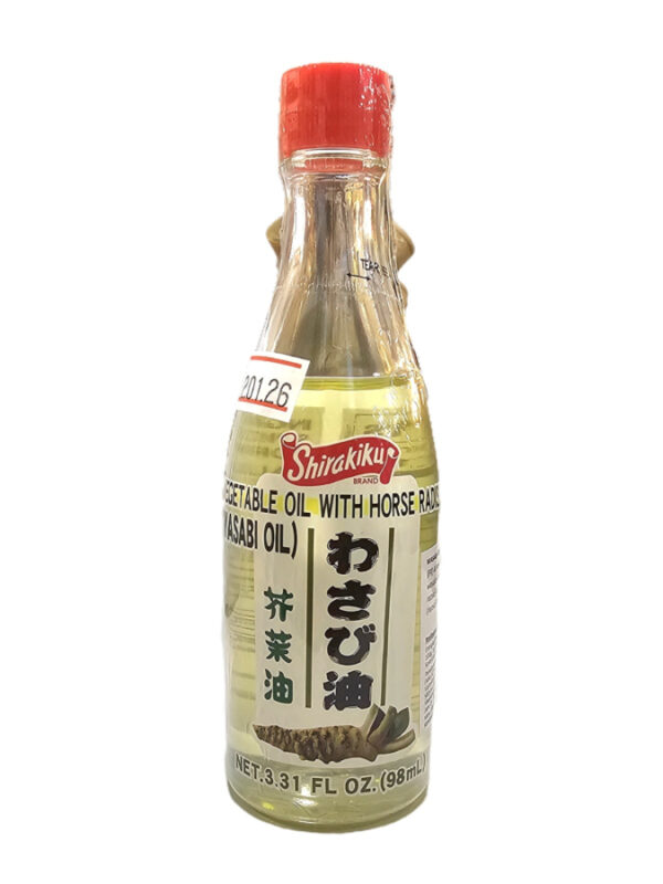JH13420 Shirakiku wasabi flavored vegetable oil/ 日本芥末味植物油 90g