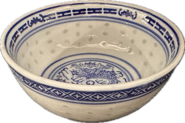 JH4277 | Blue grain dragon bowl/青花瓷龙纹碗 11x5.5cm 4.5inch