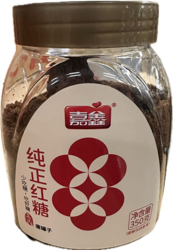 JX pure brown sugar in bottle/ 嘉鑫纯正红糖 瓶装 350g