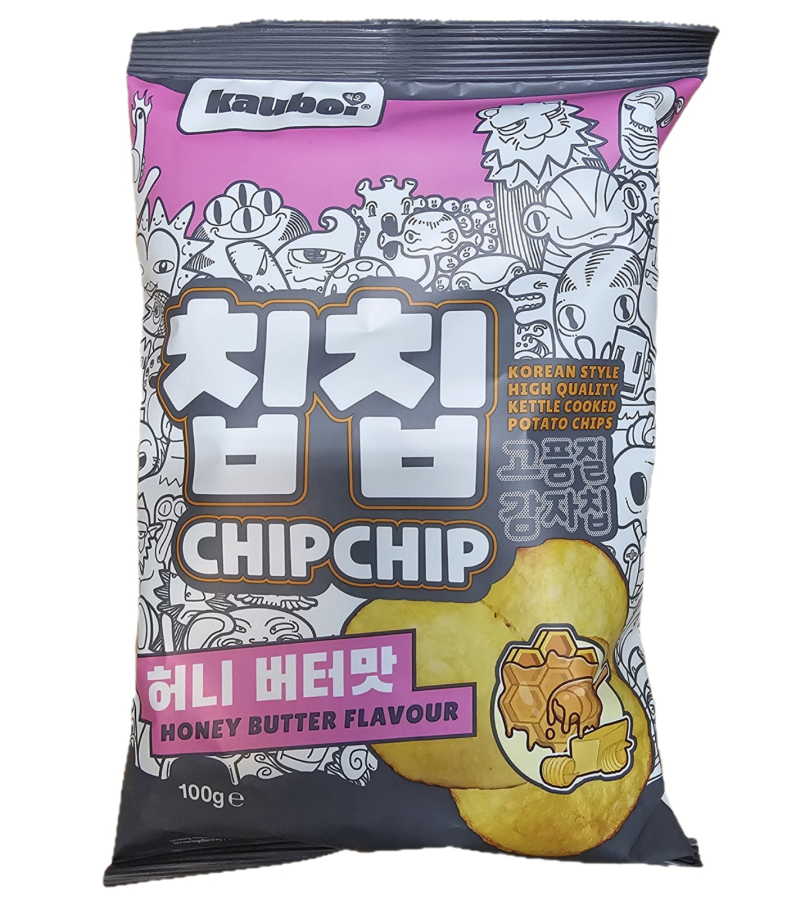 173945308667adf29e9fa59.jpg Kauboi chip chip honey butter flavor 韩国薯片 蜂蜜黄油味 100g - 图片 1