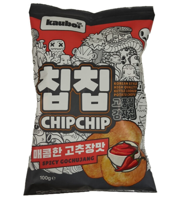 Kauboi chip chip spicy gochujang flavor 韩国薯片 辣味 100g