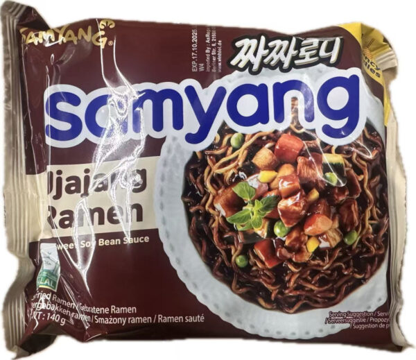Samyang instant noodle black bean paste/ 三养炸酱面 140g