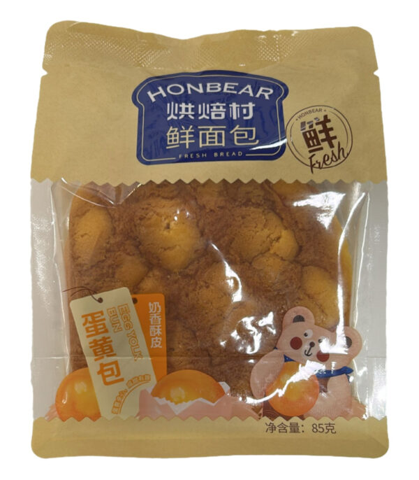 XMC custard bread/ 新麦潮蛋黄包 85g