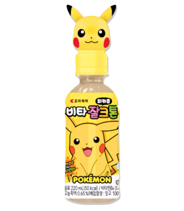 Vita Jalkton Pikachu Mango Drink/mango juoma/ 皮卡丘芒果饮料 220ml