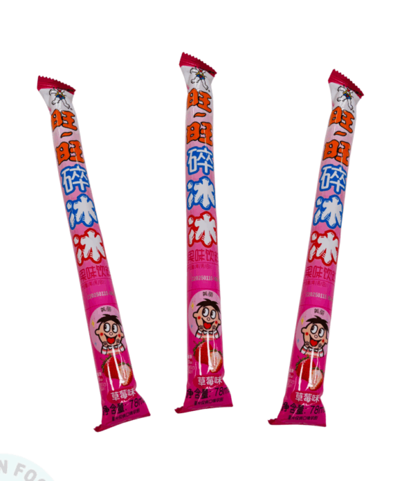 WANT WANT ice bar strawberry 旺旺碎碎冰 草莓味 78ml