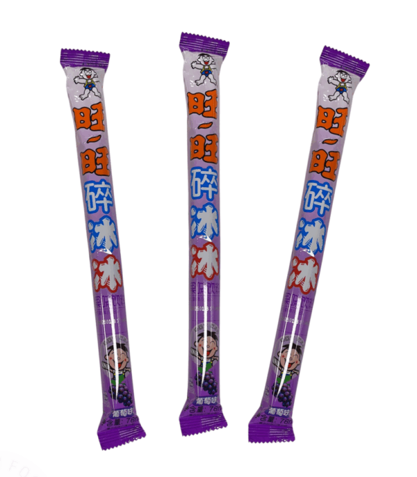 WANT WANT ice bar grape旺旺碎碎冰 葡萄味 78ml