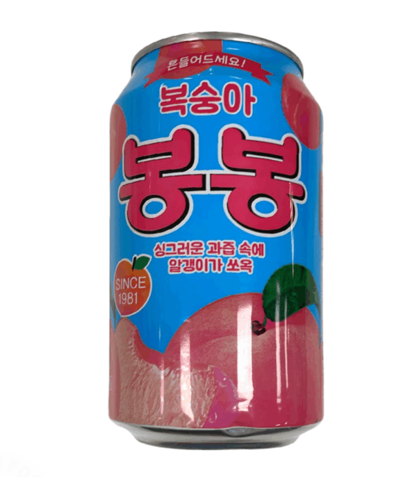 Haitai peach drink 340ml /韩国桃子饮料 340ml