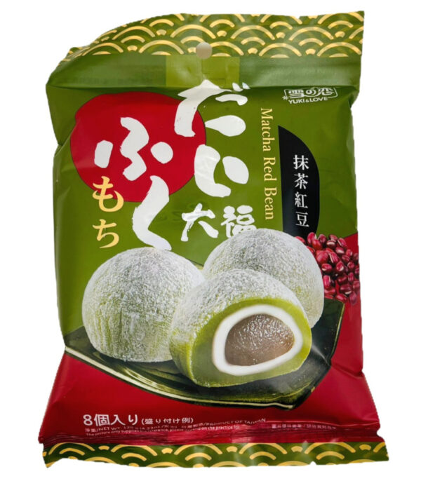 Yuki Love Marshmallow daifuku matcha red bean 雪之恋棉大福 抹茶红豆 120g