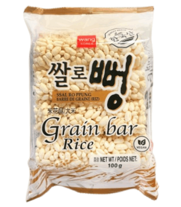 Wang Korean crunchy rice roll (Ssal ro ppung) 韩国王牌米通 100g