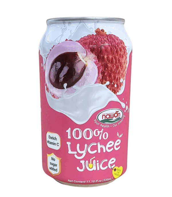 Nawon 100% lychee juice 纯荔枝果汁饮料 330ml