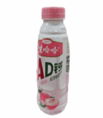 WHH Vitamin AD soft drink peach flavor 哇哈哈AD钙奶 水蜜桃味 450ml