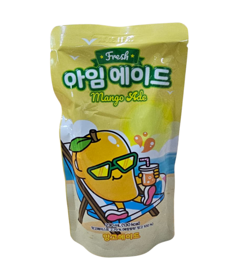 17627795186911e17e96fa4.png Measty I'M ADE Mango 芒果袋装饮料 230ml - 图片 1